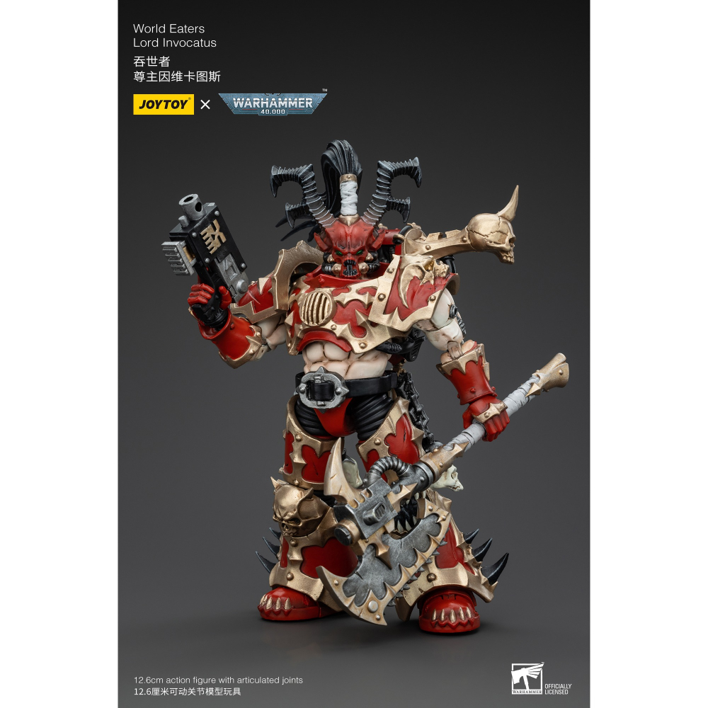 暗源1/18 戰鎚40K 吞世者 尊主因維卡圖斯(鋼牛騎士)-細節圖4