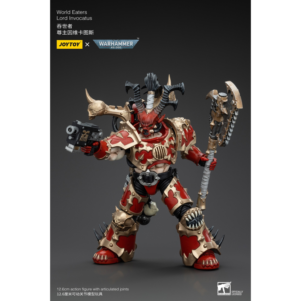 暗源1/18 戰鎚40K 吞世者 尊主因維卡圖斯(鋼牛騎士)-細節圖6