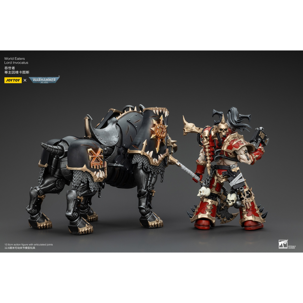 暗源1/18 戰鎚40K 吞世者 尊主因維卡圖斯(鋼牛騎士)-細節圖8