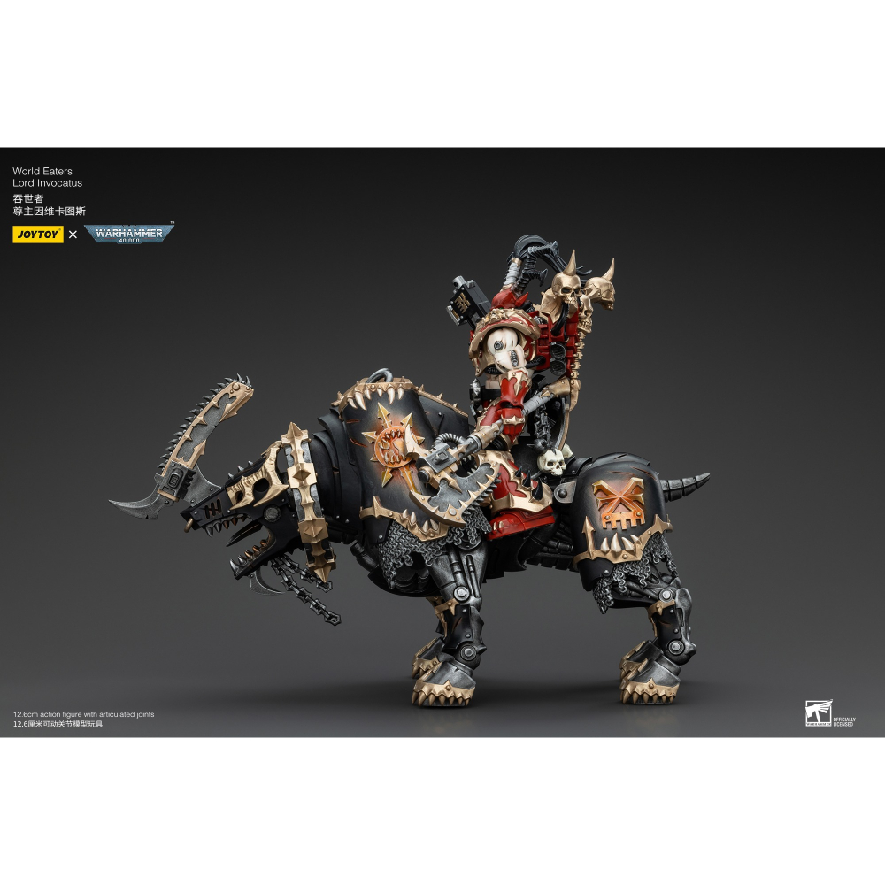 暗源1/18 戰鎚40K 吞世者 尊主因維卡圖斯(鋼牛騎士)-細節圖9