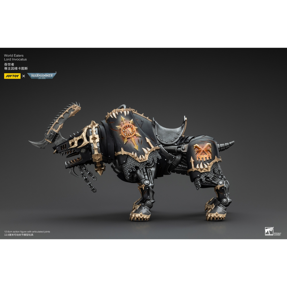 暗源1/18 戰鎚40K 吞世者 尊主因維卡圖斯(鋼牛騎士)-細節圖11