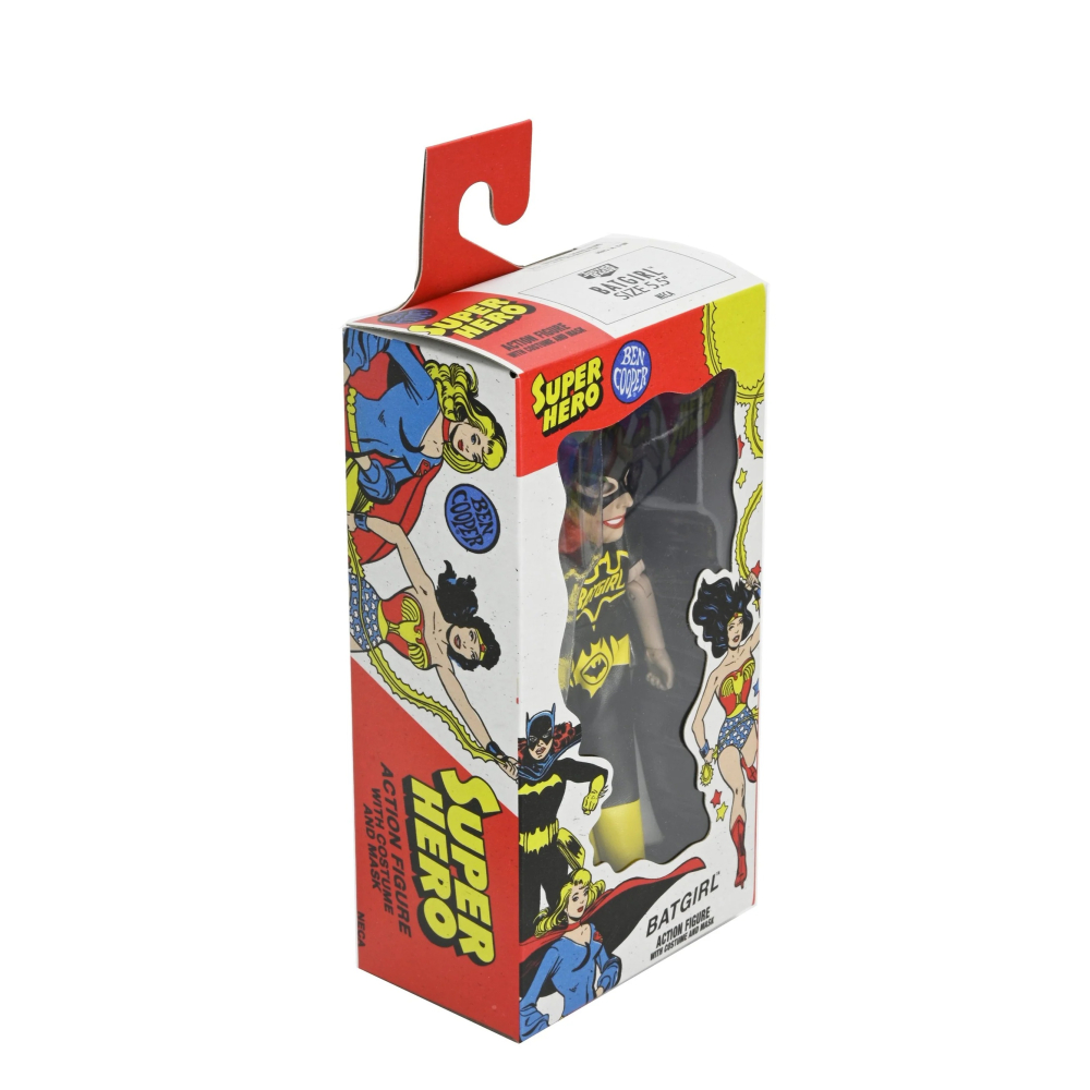 NECA7吋 萬聖節裝扮小朋友 Ben Cooper Super Villain 超級反派系列 蝙蝠女 Batgirl-細節圖4