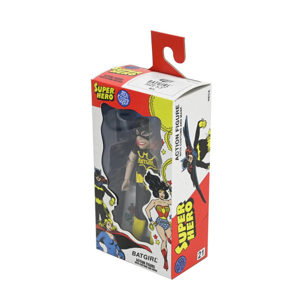 NECA7吋 萬聖節裝扮小朋友 Ben Cooper Super Villain 超級反派系列 蝙蝠女 Batgirl-細節圖5