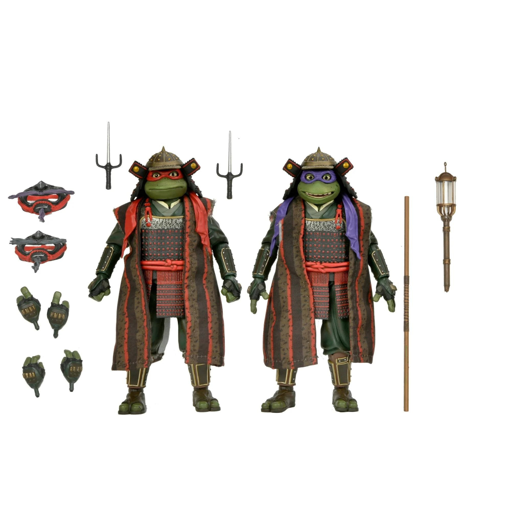 NECA Teenage Mutant Ninja Turtles忍者龜3 (Turtles in Time)兩盒組-細節圖5