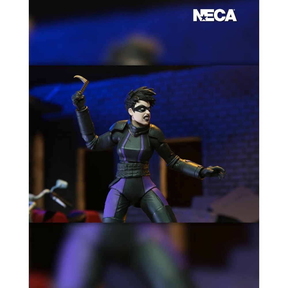 Neca7吋 TMNT忍者龜 最後的浪人 Casey Marie with Motorcycle 凱西瑪麗-細節圖5