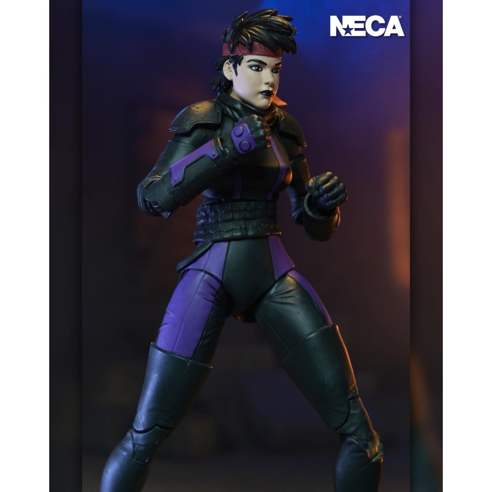Neca7吋 TMNT忍者龜 最後的浪人 Casey Marie with Motorcycle 凱西瑪麗-細節圖8