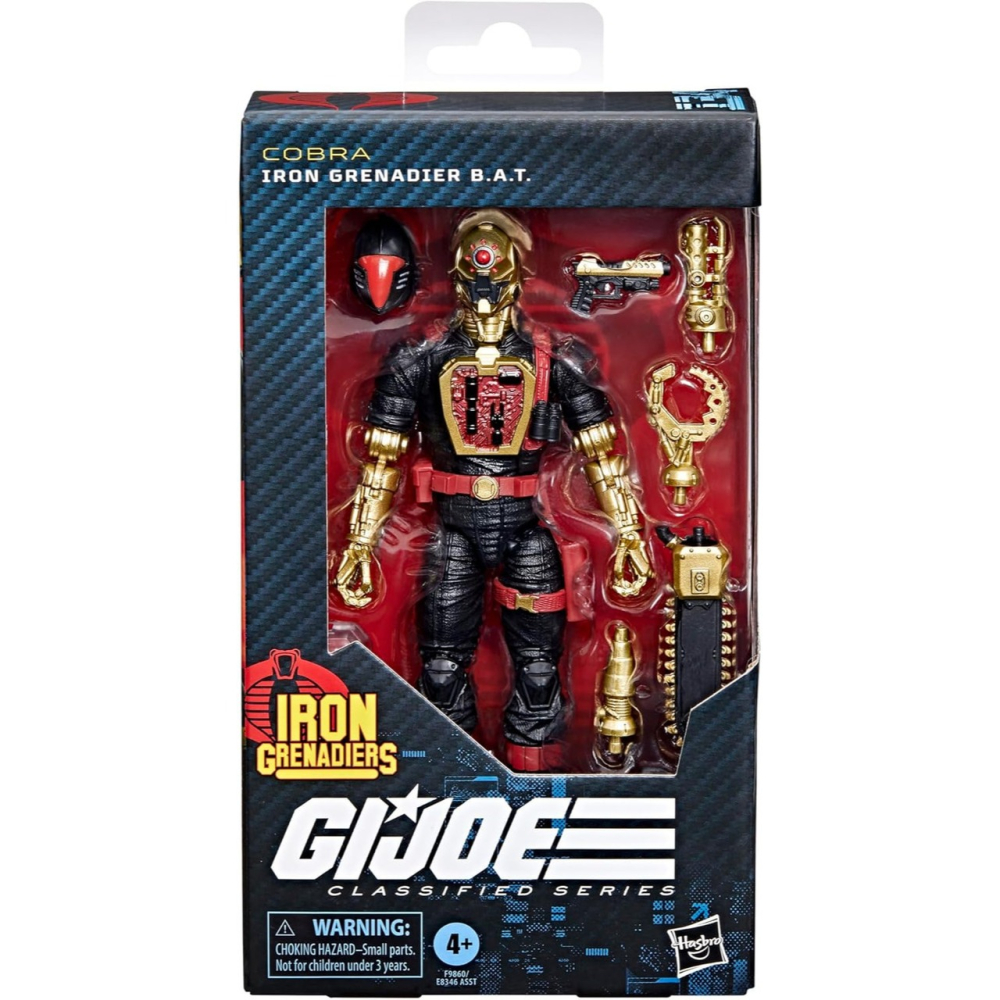 G.I. Joe 6吋 特種部隊系列 Iron Grenadier B.A.T. ,134-細節圖6