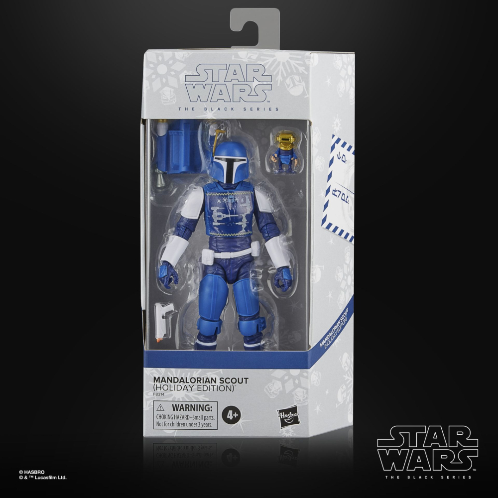 星際大戰 STAR WARS 黑標6吋 節慶限定 Mandalorian Scout (Holiday Edition)-細節圖2