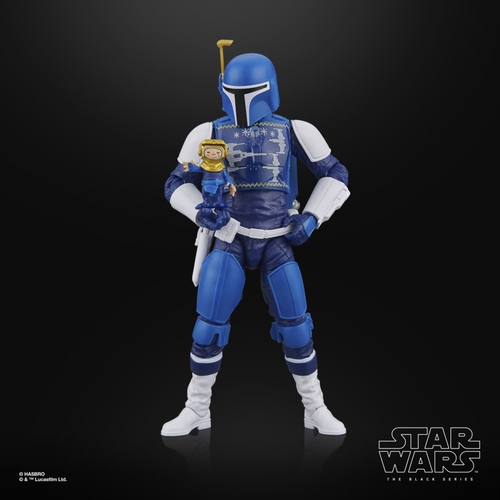 星際大戰 STAR WARS 黑標6吋 節慶限定 Mandalorian Scout (Holiday Edition)-細節圖3