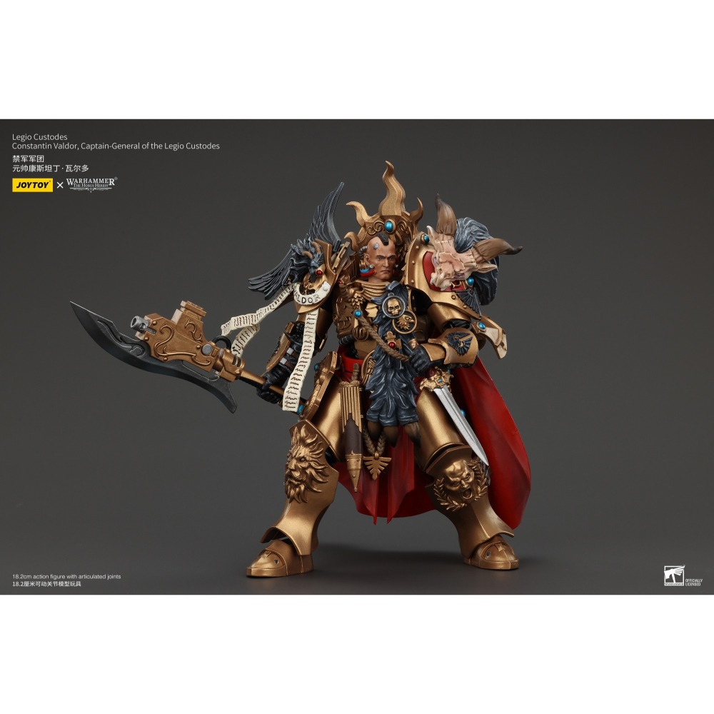 暗源Joy Toy 1/18 荷魯斯之亂30K 禁軍軍團 元帥康斯坦丁·瓦爾多-細節圖5