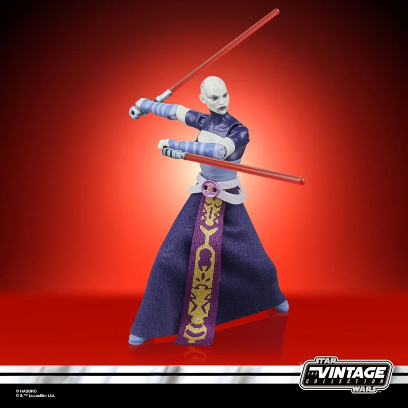 星際大戰 STAR WARS TVC3.75吋 複製人戰爭 Asajj Ventress-細節圖3