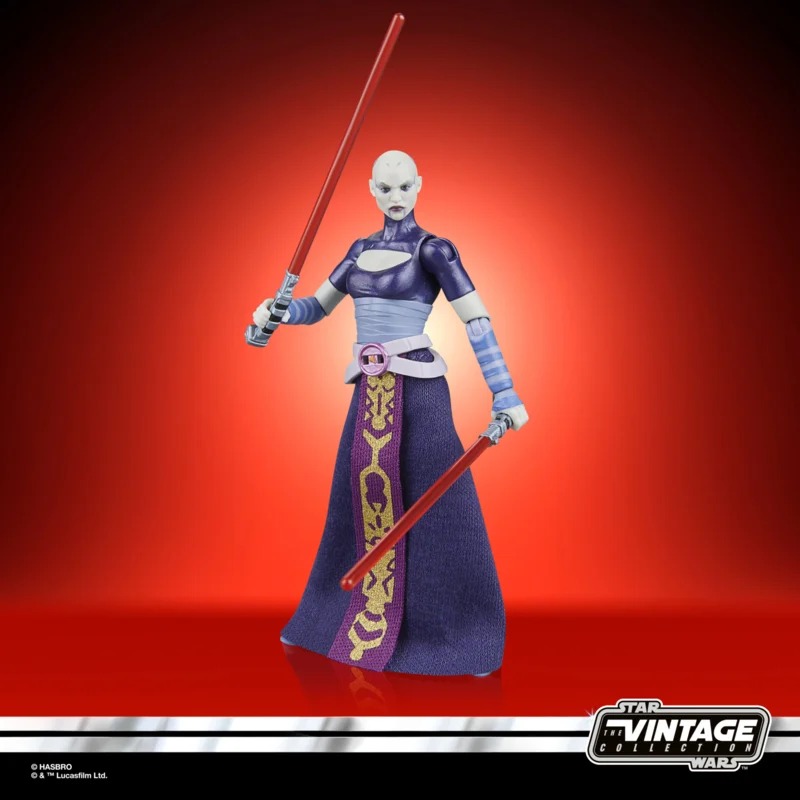 星際大戰 STAR WARS TVC3.75吋 複製人戰爭 Asajj Ventress-細節圖4