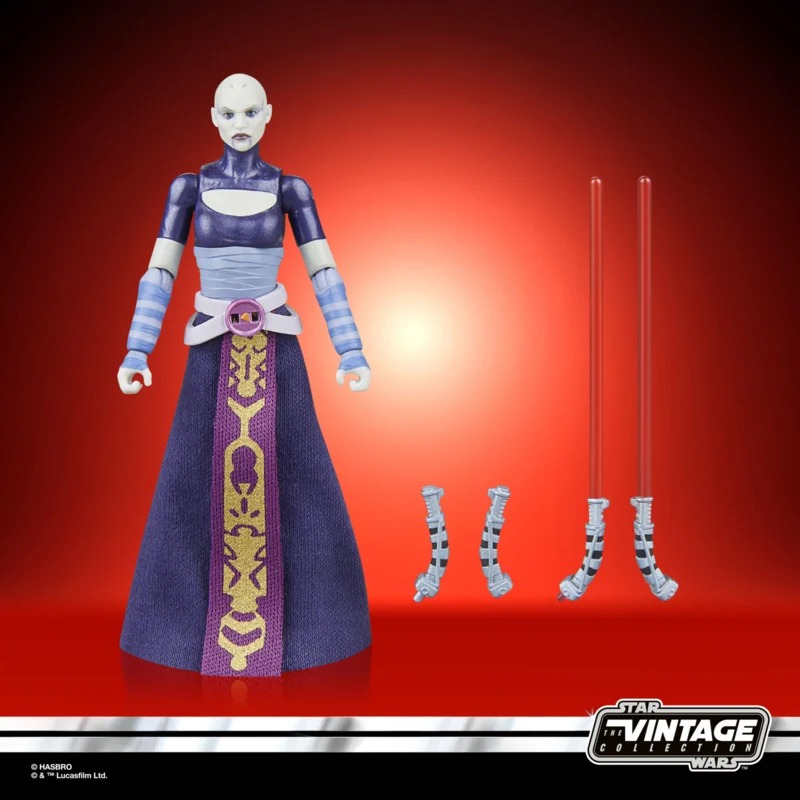 星際大戰 STAR WARS TVC3.75吋 複製人戰爭 Asajj Ventress-細節圖7