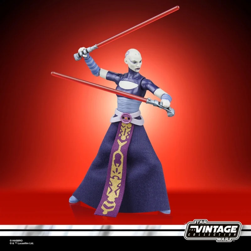 星際大戰 STAR WARS TVC3.75吋 複製人戰爭 Asajj Ventress-細節圖8