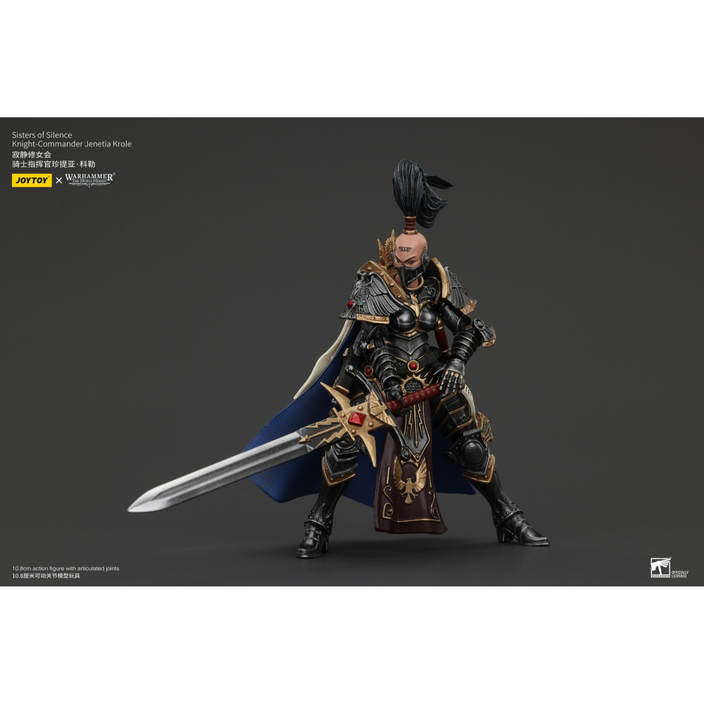 暗源Joy Toy 1/18 荷魯斯之亂30K 寂靜修女會 騎士指揮官珍提亞．柯勒-細節圖3