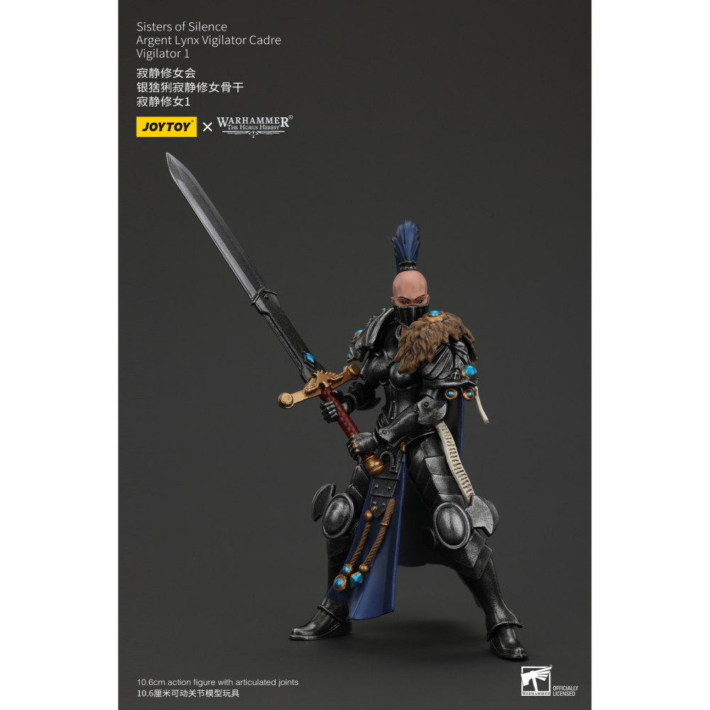 暗源Joy Toy 1/18 荷魯斯之亂30K 寂靜修女會 銀猞猁寂靜修女骨幹 寂靜修女1-細節圖2