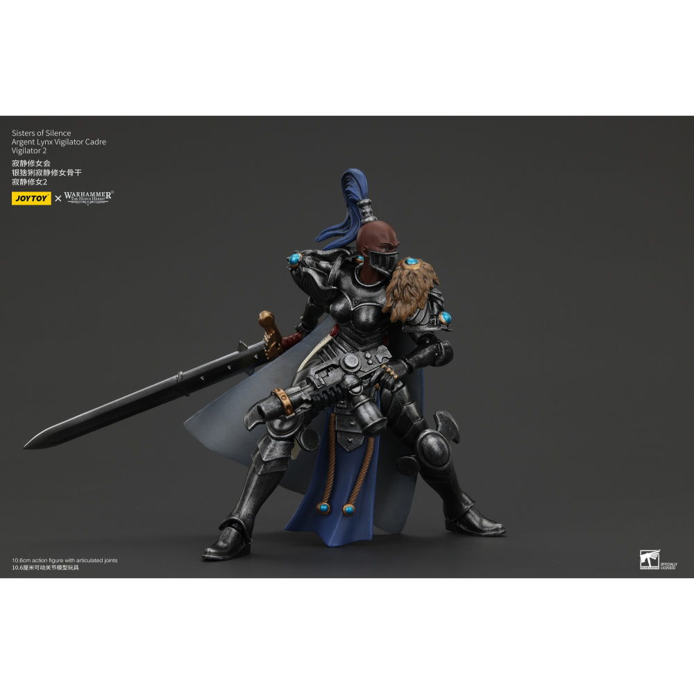 暗源Joy Toy 1/18 荷魯斯之亂30K 寂靜修女會 銀猞猁寂靜修女骨幹 寂靜修女2-細節圖2