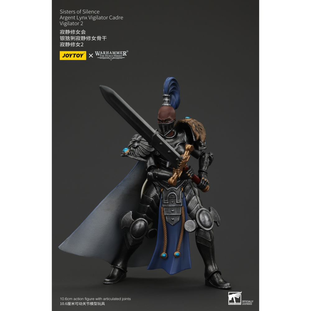 暗源Joy Toy 1/18 荷魯斯之亂30K 寂靜修女會 銀猞猁寂靜修女骨幹 寂靜修女2-細節圖3