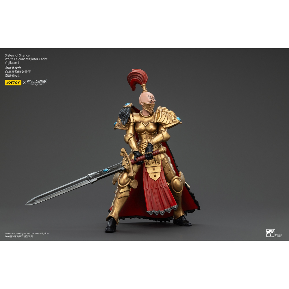 暗源Joy Toy 1/18 荷魯斯之亂30K 寂靜修女會 白隼寂靜修女骨幹 寂靜修女1-細節圖2