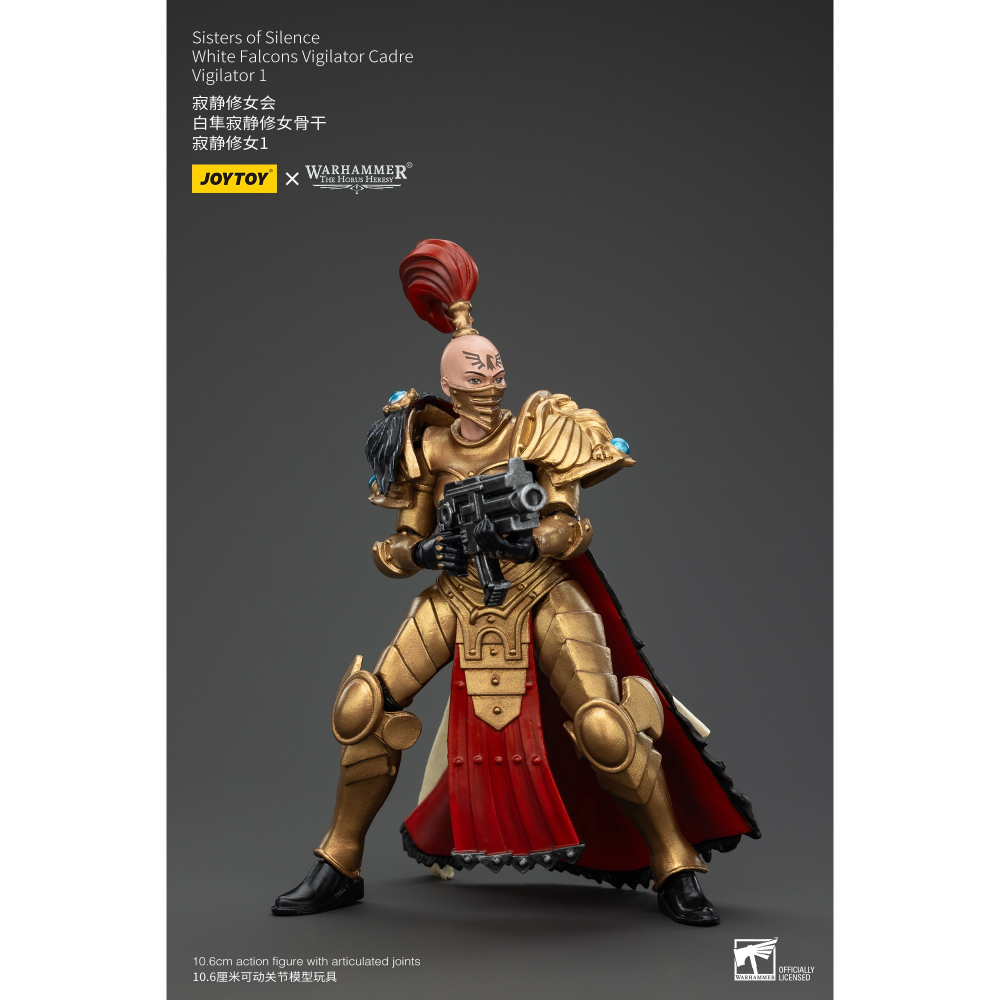 暗源Joy Toy 1/18 荷魯斯之亂30K 寂靜修女會 白隼寂靜修女骨幹 寂靜修女1-細節圖3