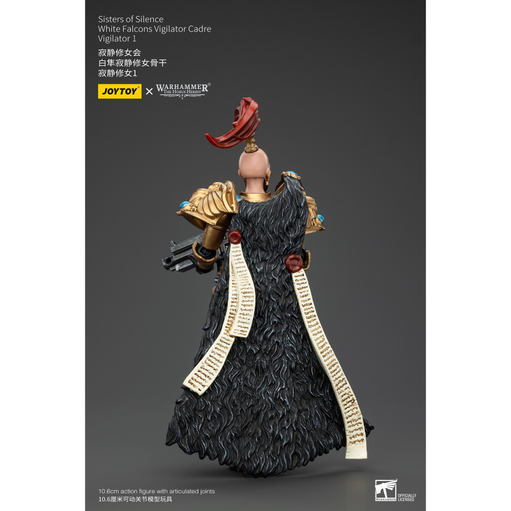 暗源Joy Toy 1/18 荷魯斯之亂30K 寂靜修女會 白隼寂靜修女骨幹 寂靜修女1-細節圖4
