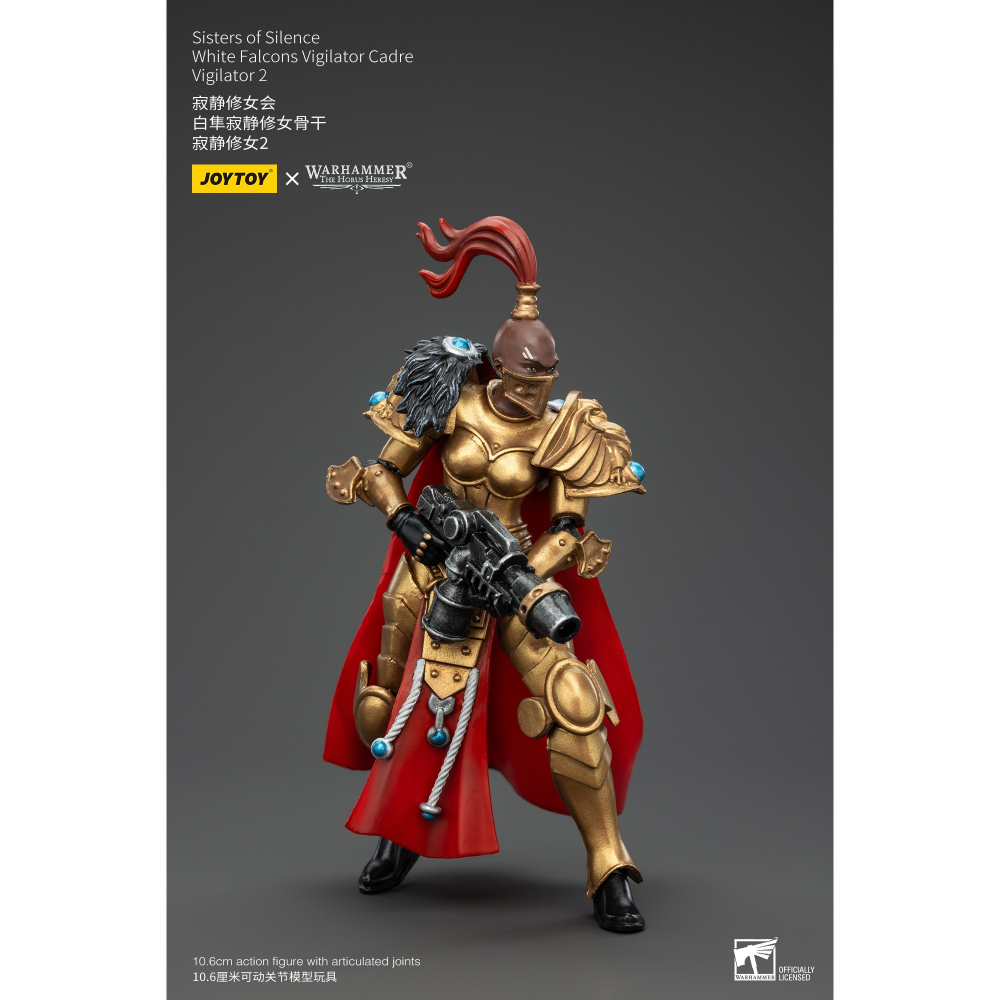 暗源Joy Toy 1/18 荷魯斯之亂30K 寂靜修女會 白隼寂靜修女骨幹 寂靜修女2-細節圖3