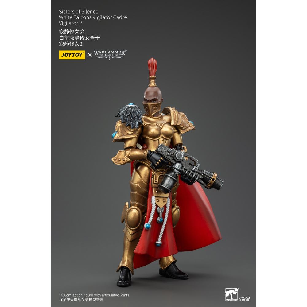 暗源Joy Toy 1/18 荷魯斯之亂30K 寂靜修女會 白隼寂靜修女骨幹 寂靜修女2-細節圖6