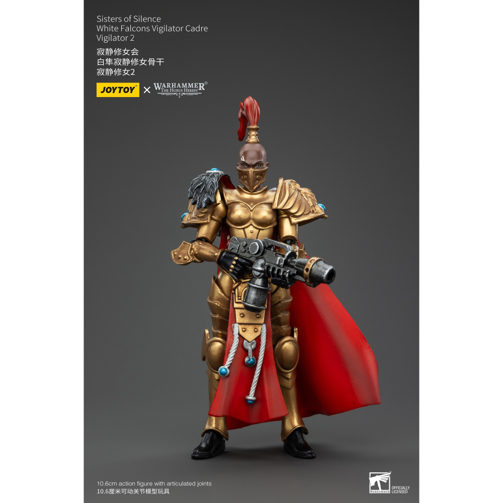 暗源Joy Toy 1/18 荷魯斯之亂30K 寂靜修女會 白隼寂靜修女骨幹 寂靜修女2-細節圖7