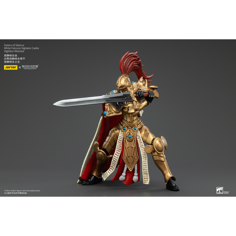 暗源Joy Toy 1/18 荷魯斯之亂30K 寂靜修女會 白隼寂靜修女骨幹 寂靜修女之主-細節圖3