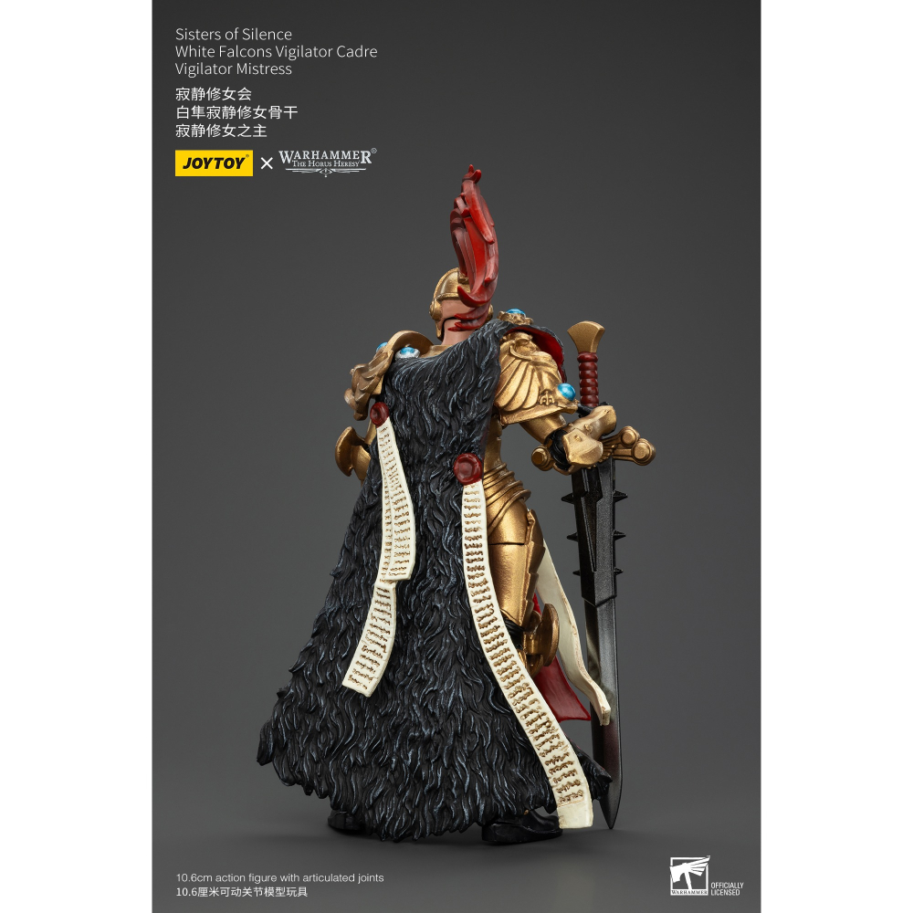 暗源Joy Toy 1/18 荷魯斯之亂30K 寂靜修女會 白隼寂靜修女骨幹 寂靜修女之主-細節圖5