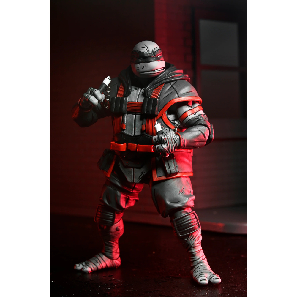 Neca7吋 TMNT忍者龜 最後的浪人 The Lost Years Michelangelo-細節圖3