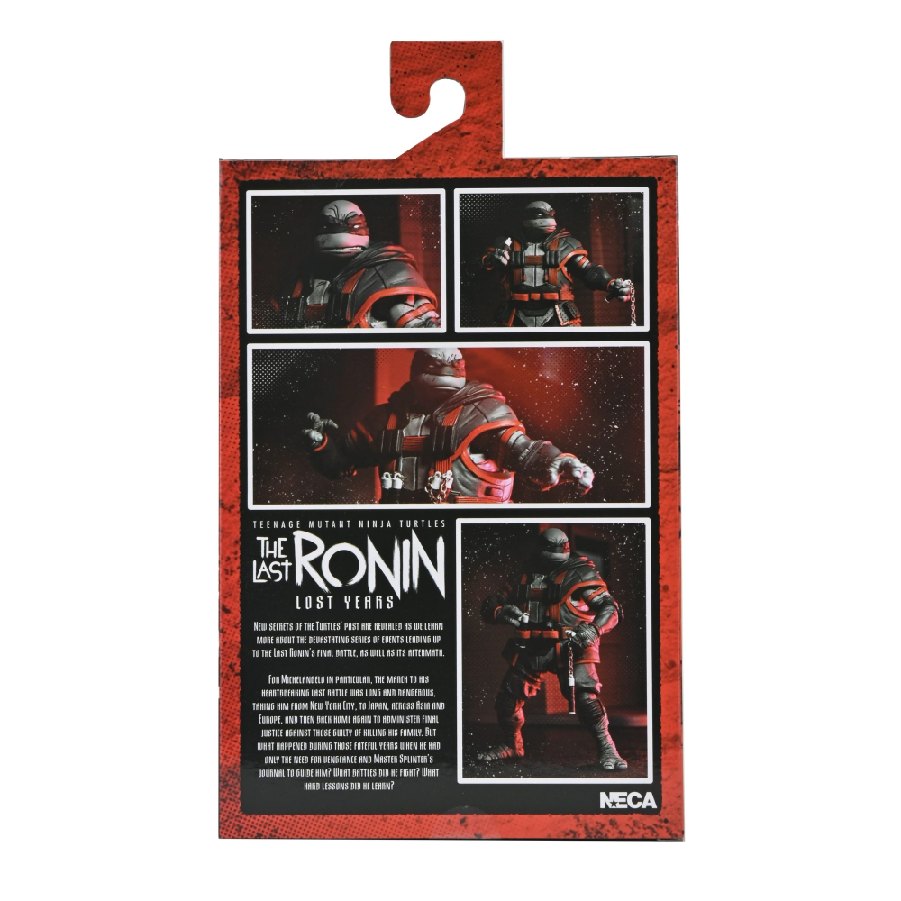 Neca7吋 TMNT忍者龜 最後的浪人 The Lost Years Michelangelo-細節圖11