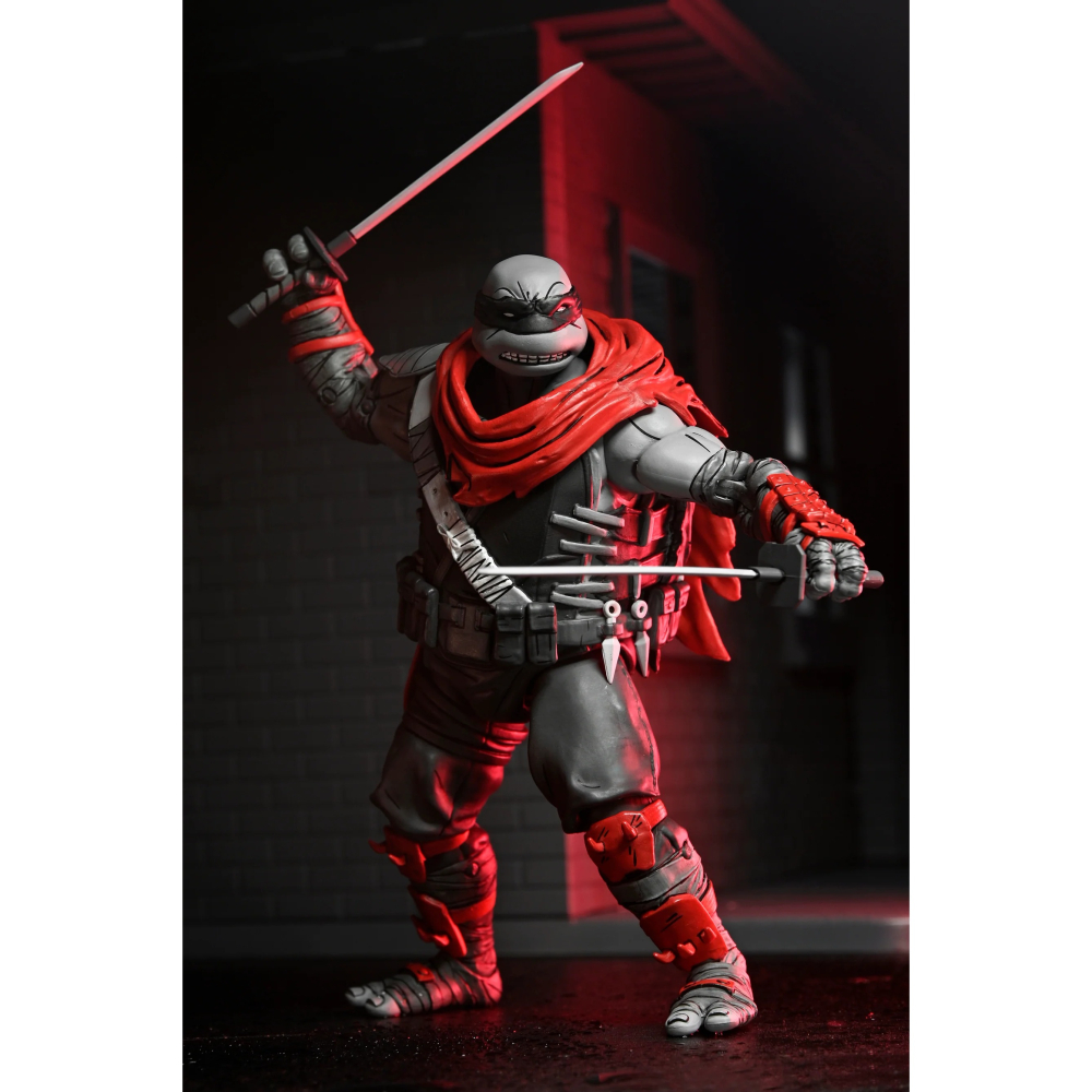 Neca7吋 TMNT忍者龜 最後的浪人 The Lost Years Leonardo-細節圖3