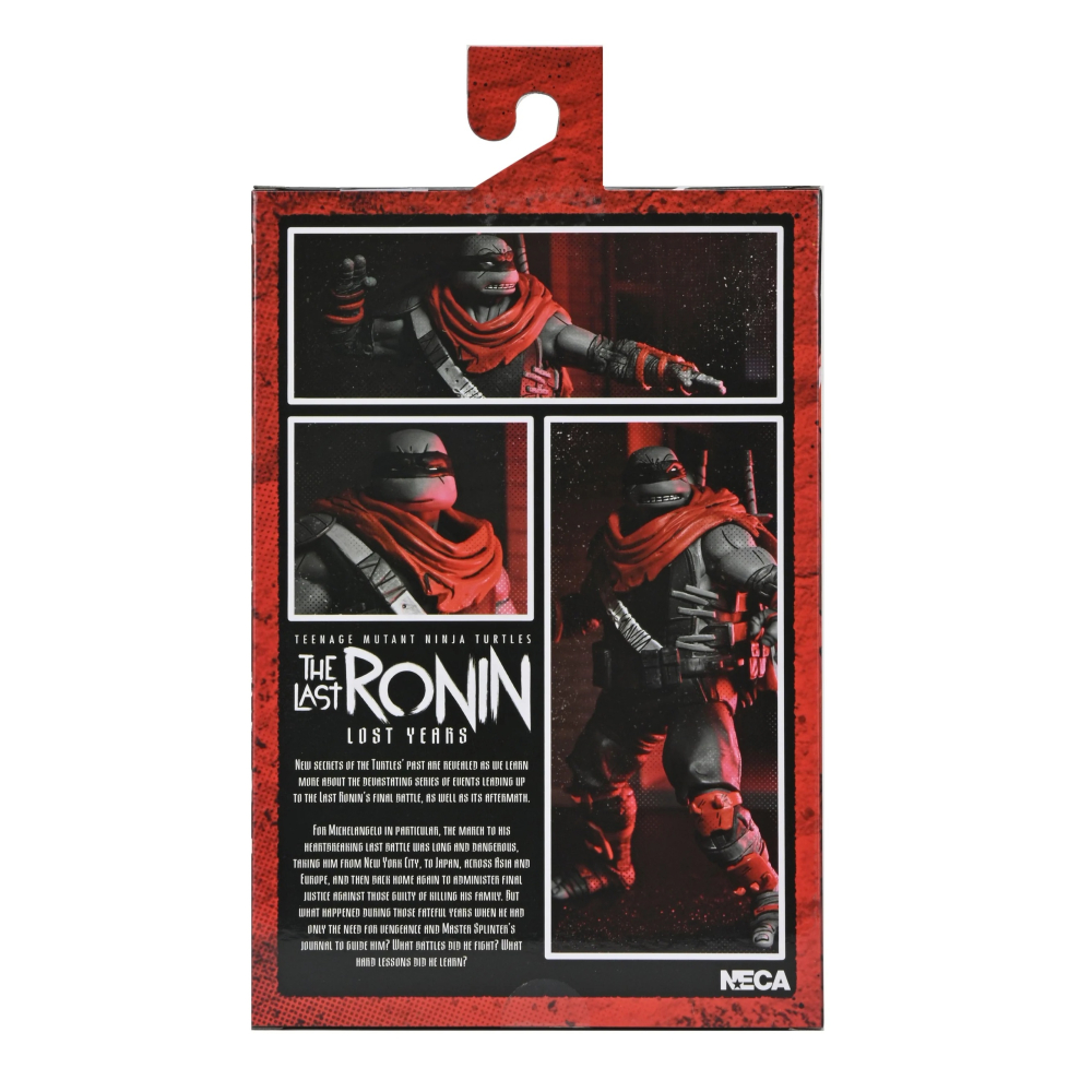 Neca7吋 TMNT忍者龜 最後的浪人 The Lost Years Leonardo-細節圖11