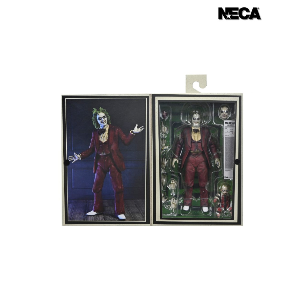 NECA7吋 陰間大法師 Wedding Tuxedo Beetlejuice-細節圖11