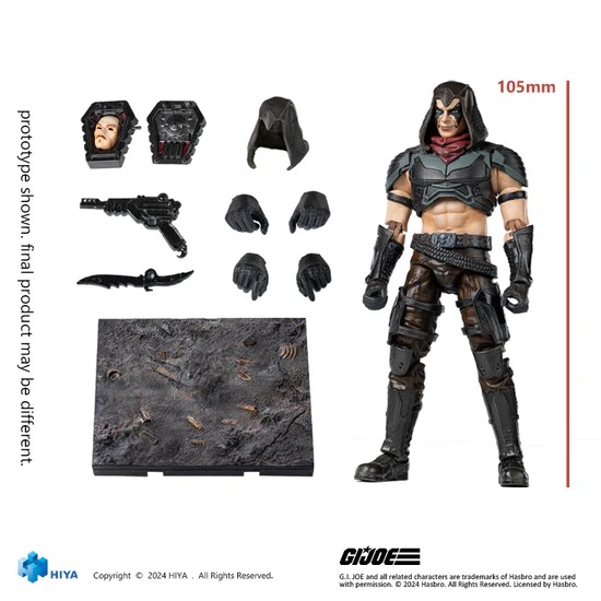 Hiya1/18  Exquisite Mini Series 特種部隊吊卡系列 Zartan-細節圖5