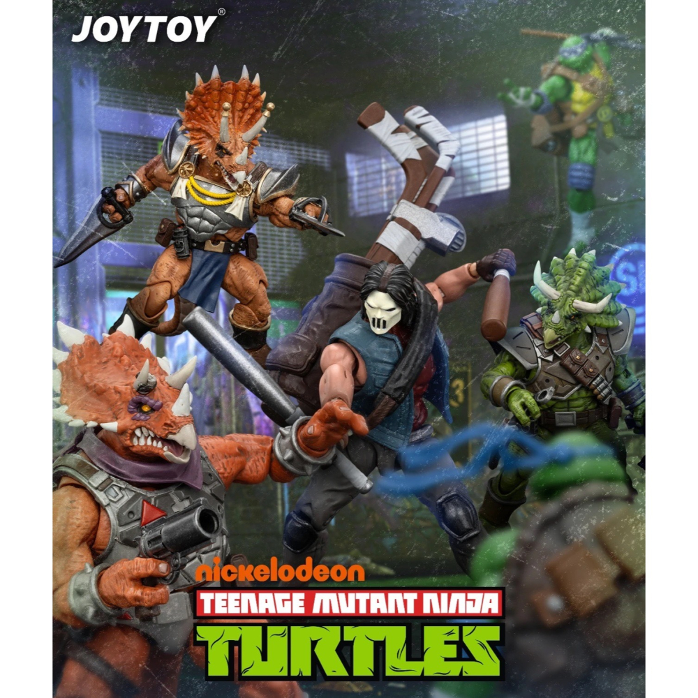 暗源Joy Toy 1/18 TMNT 忍者龜系列 凱西瓊斯 Casey Jones-細節圖2