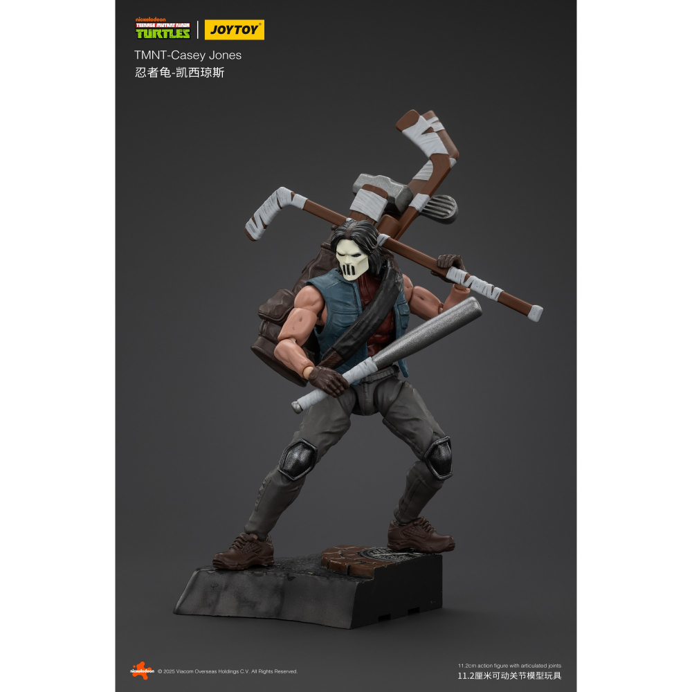 暗源Joy Toy 1/18 TMNT 忍者龜系列 凱西瓊斯 Casey Jones-細節圖3