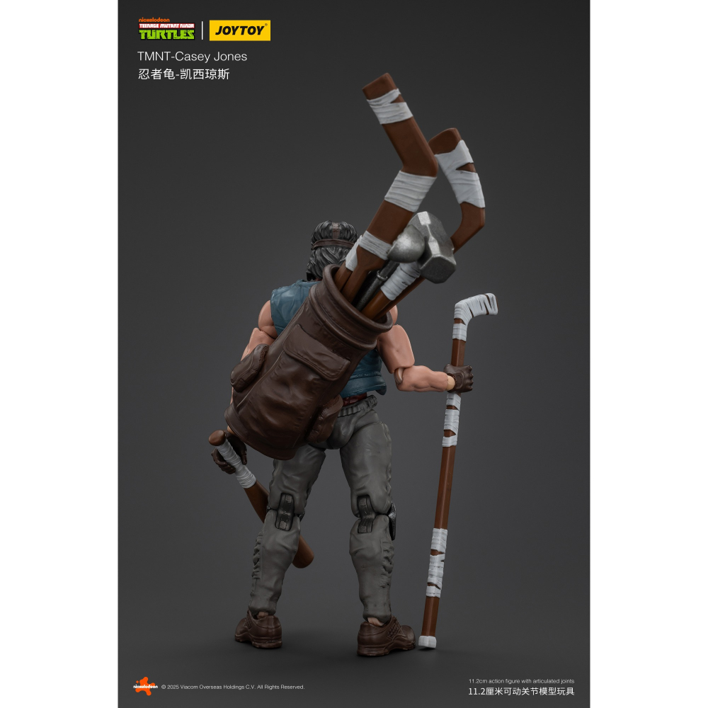 暗源Joy Toy 1/18 TMNT 忍者龜系列 凱西瓊斯 Casey Jones-細節圖4