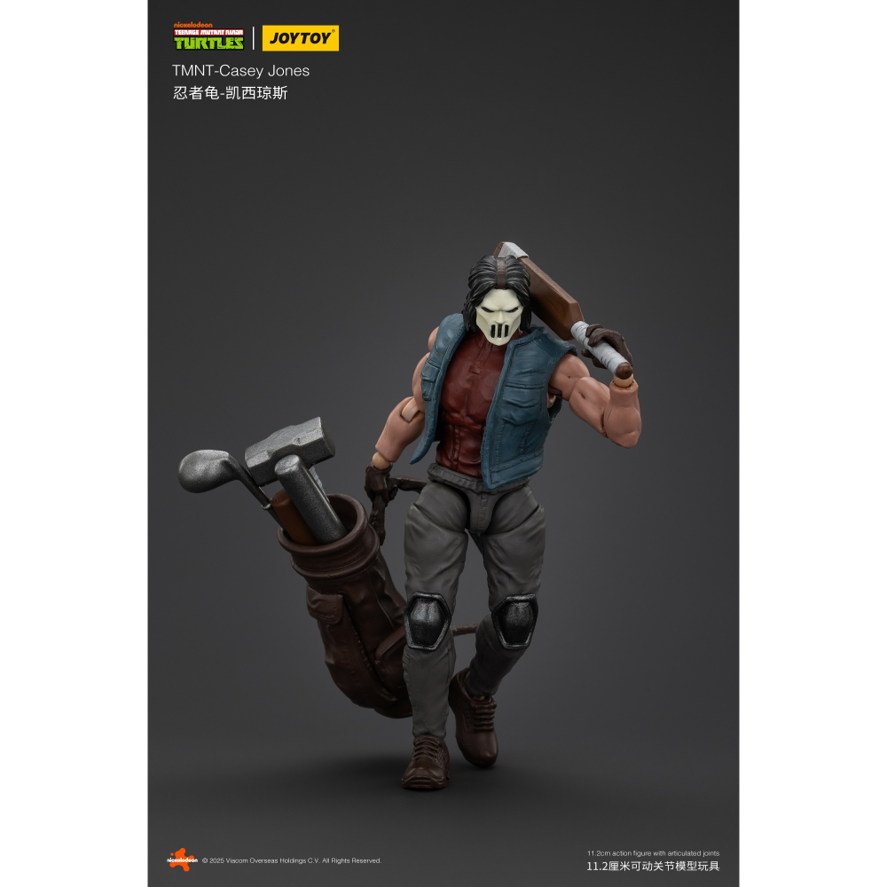 暗源Joy Toy 1/18 TMNT 忍者龜系列 凱西瓊斯 Casey Jones-細節圖8