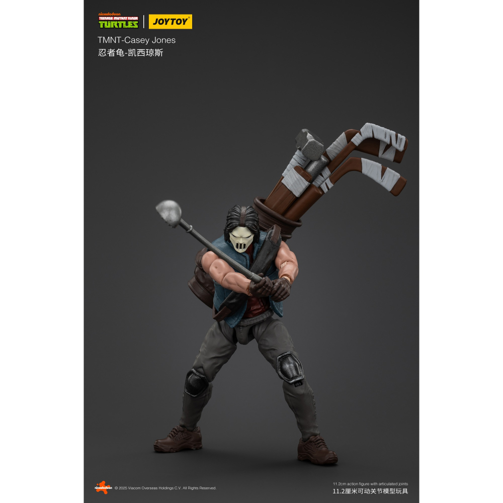 暗源Joy Toy 1/18 TMNT 忍者龜系列 凱西瓊斯 Casey Jones-細節圖9