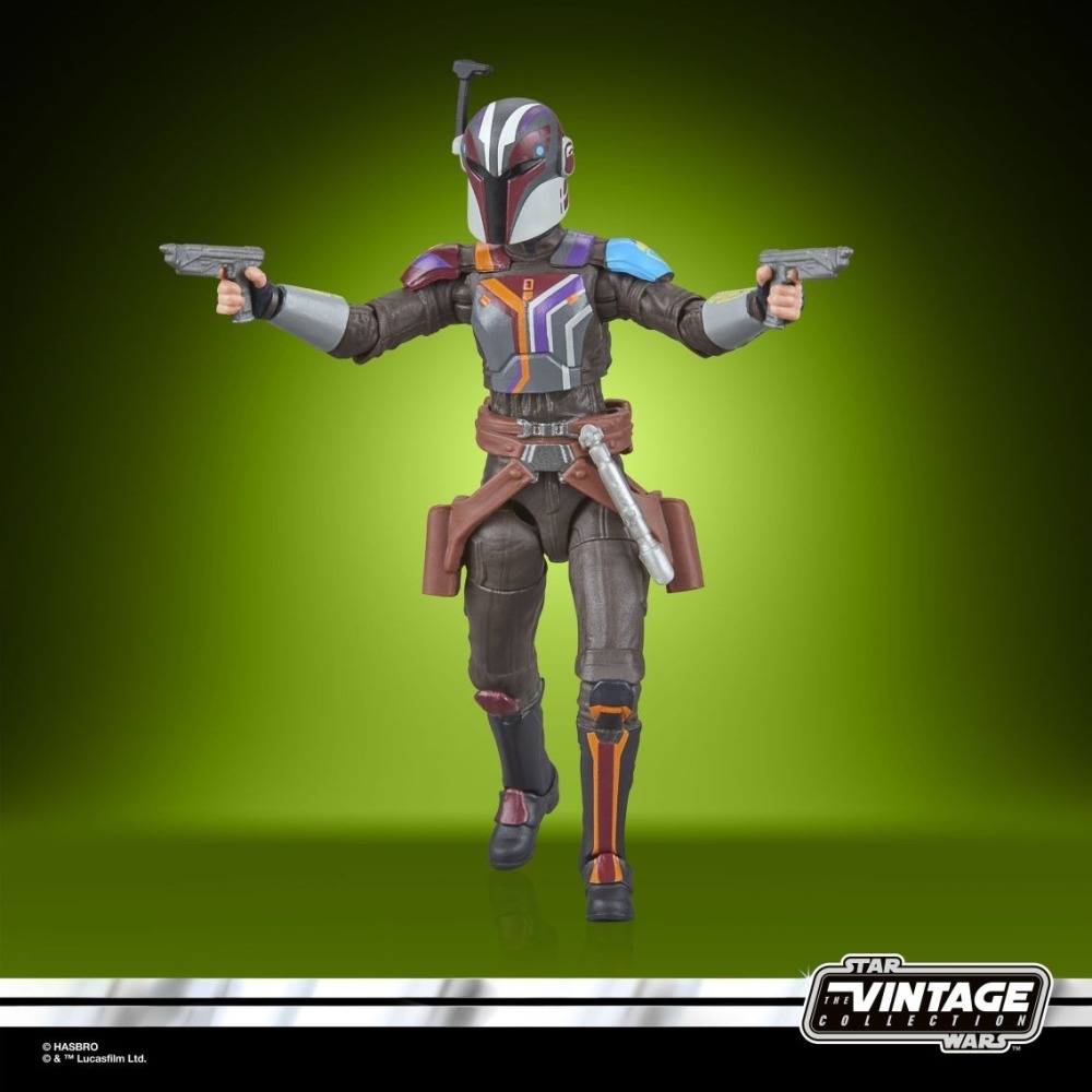 星際大戰 TVC3.75吋 亞蘇卡影集系列  Howler & Sabine Wren (Peridea)-細節圖5