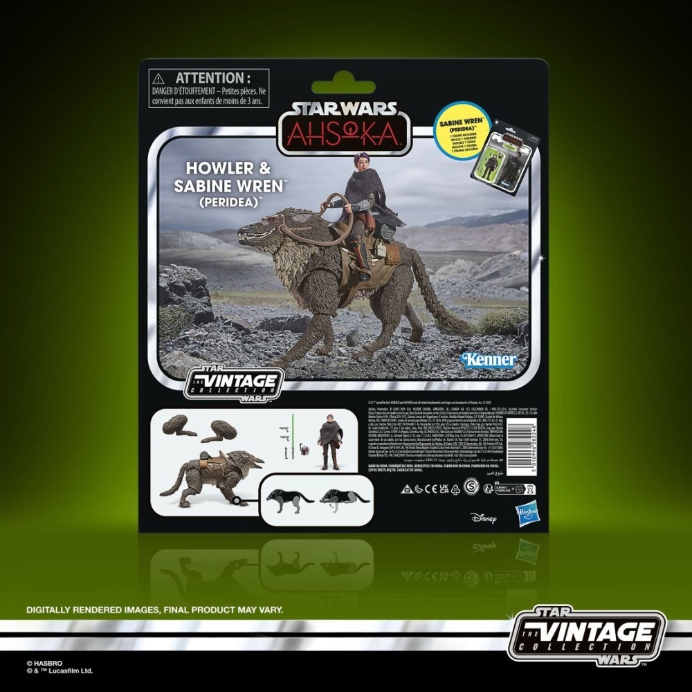星際大戰 TVC3.75吋 亞蘇卡影集系列  Howler & Sabine Wren (Peridea)-細節圖10