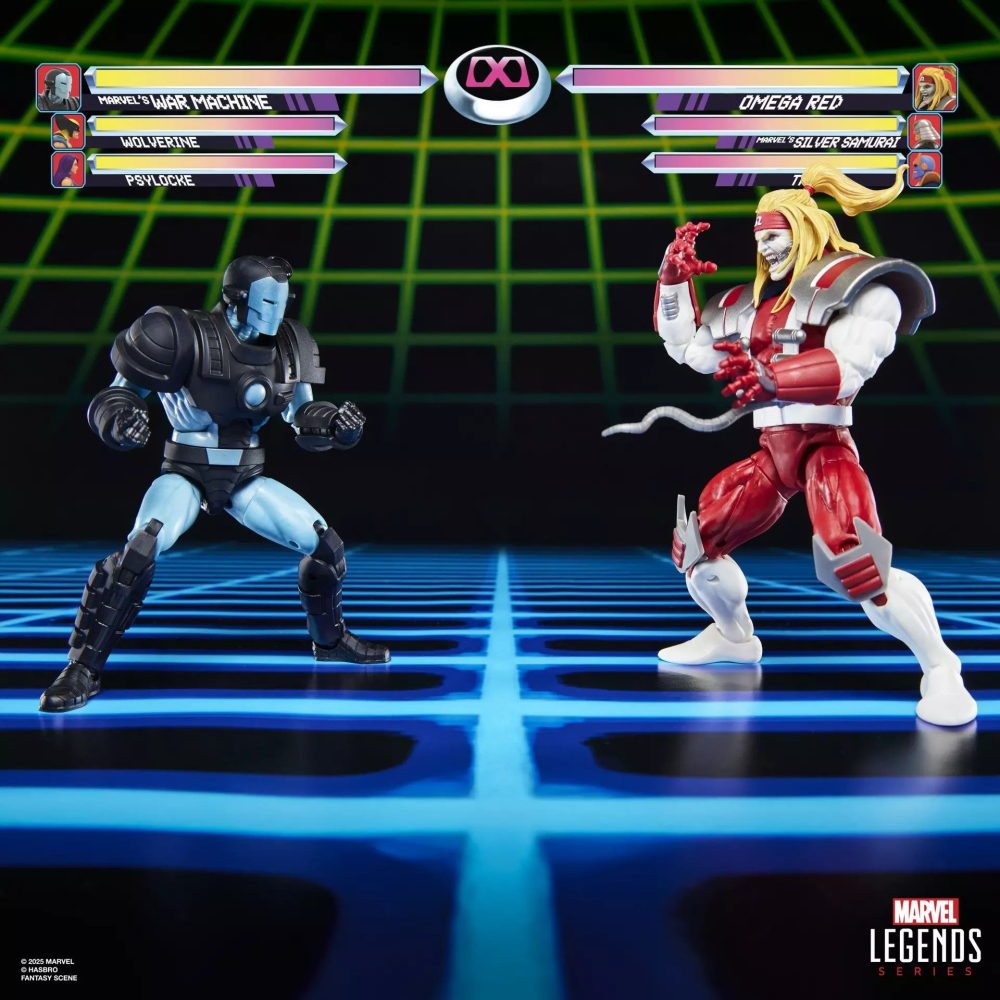 漫威Marvel ML6吋電玩系列 Marvel＇s War Machine vs Marvel＇s Omega Red-細節圖2