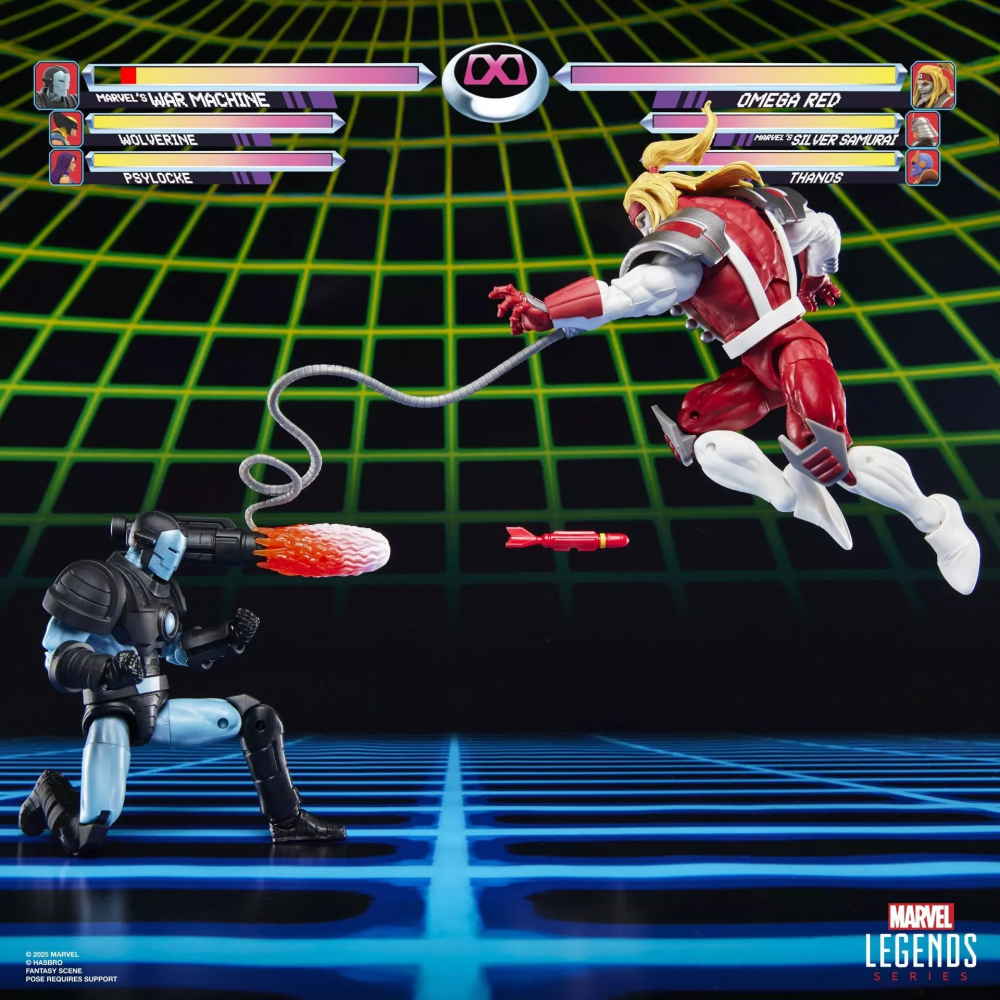 漫威Marvel ML6吋電玩系列 Marvel＇s War Machine vs Marvel＇s Omega Red-細節圖3