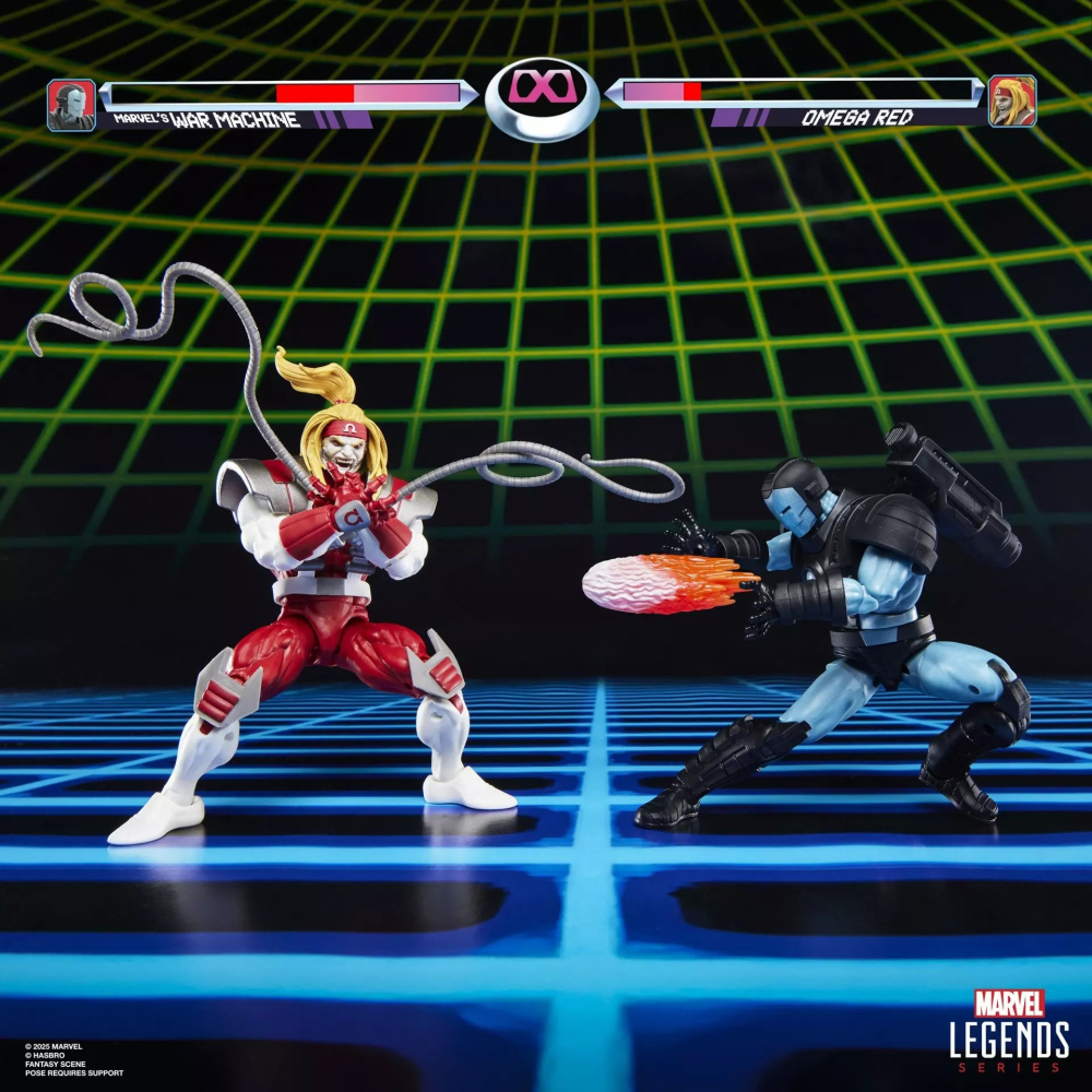漫威Marvel ML6吋電玩系列 Marvel＇s War Machine vs Marvel＇s Omega Red-細節圖7