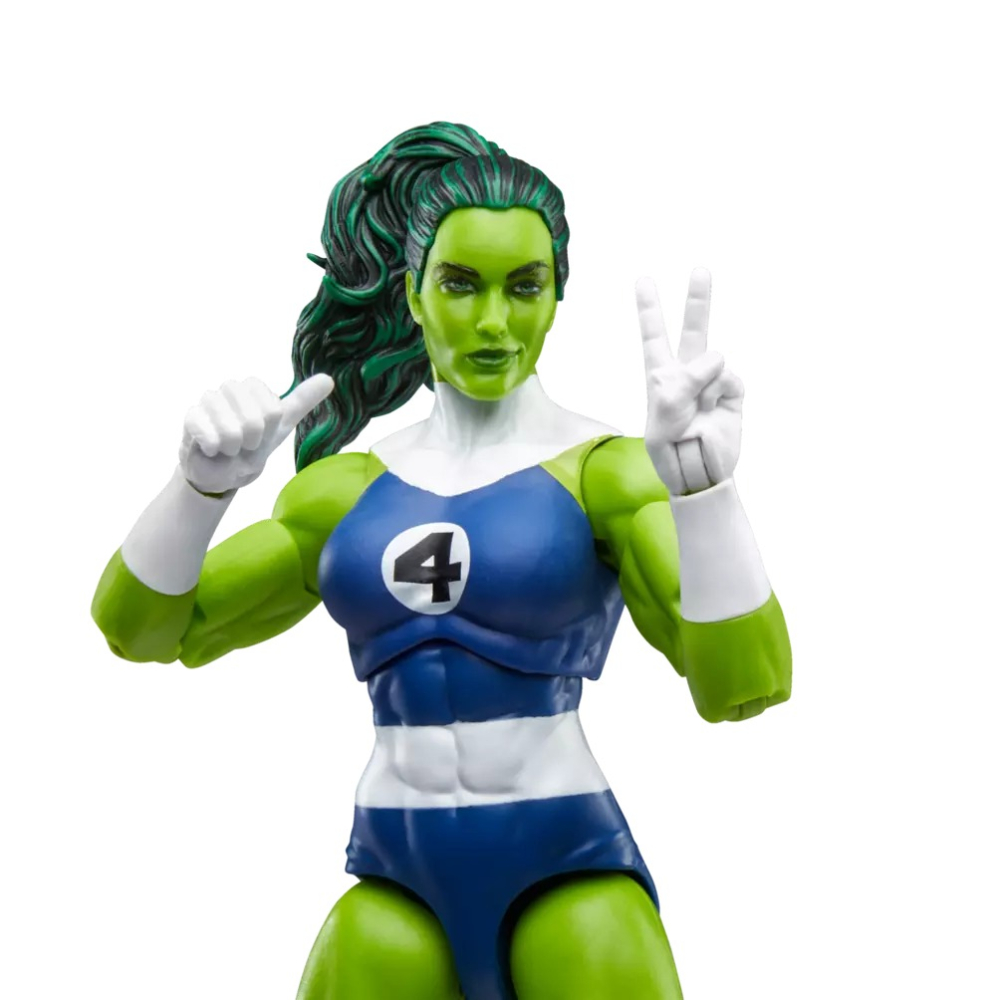 漫威 Marvel ML6吋 驚奇四超人復古吊卡系列 She-Hulk 女浩克-細節圖4