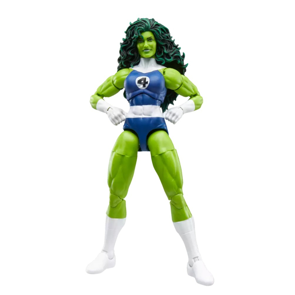 漫威 Marvel ML6吋 驚奇四超人復古吊卡系列 She-Hulk 女浩克-細節圖7
