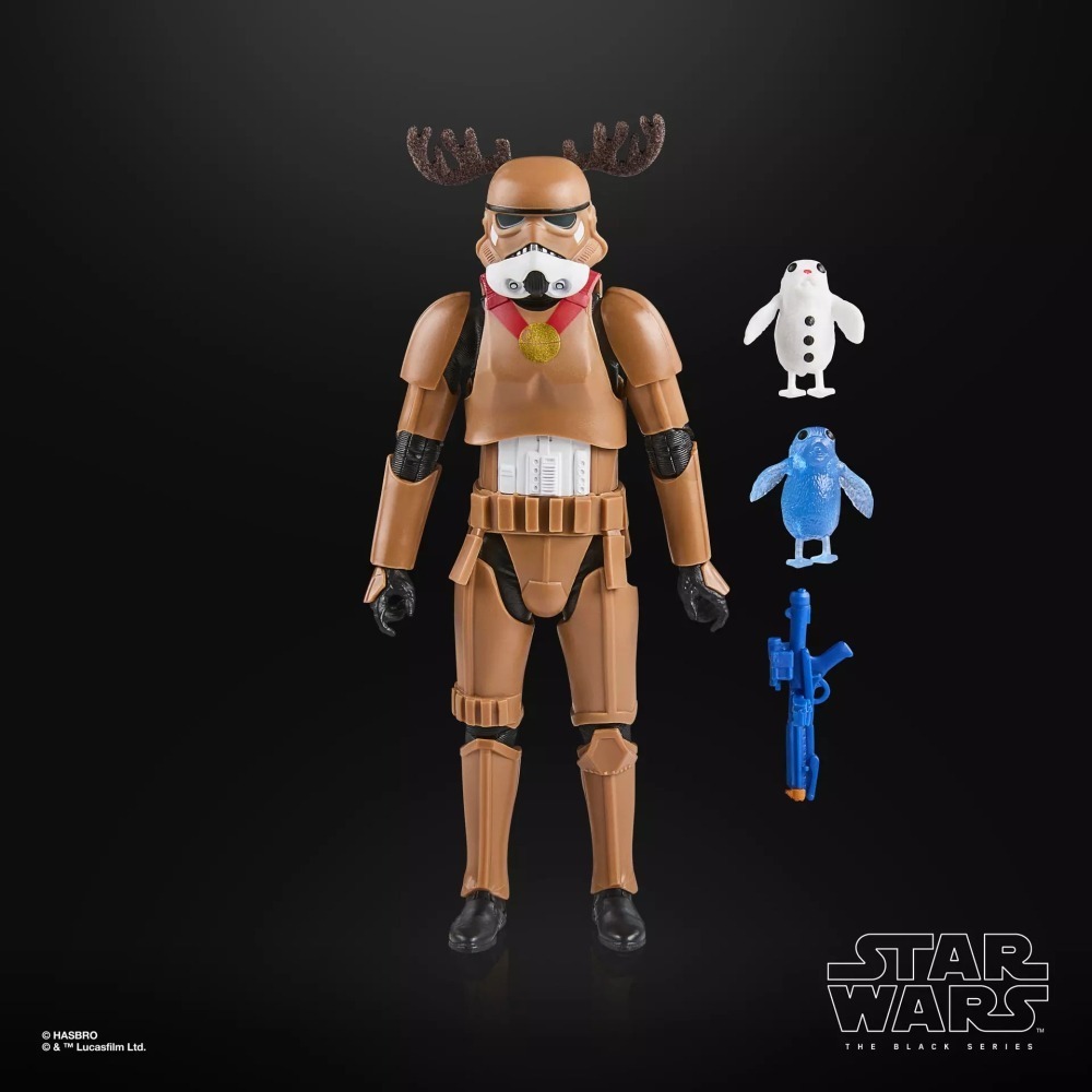 星際大戰 STAR WARS 黑標6吋 2025聖誕限定 Stormtrooper (Holiday Edition)-細節圖9