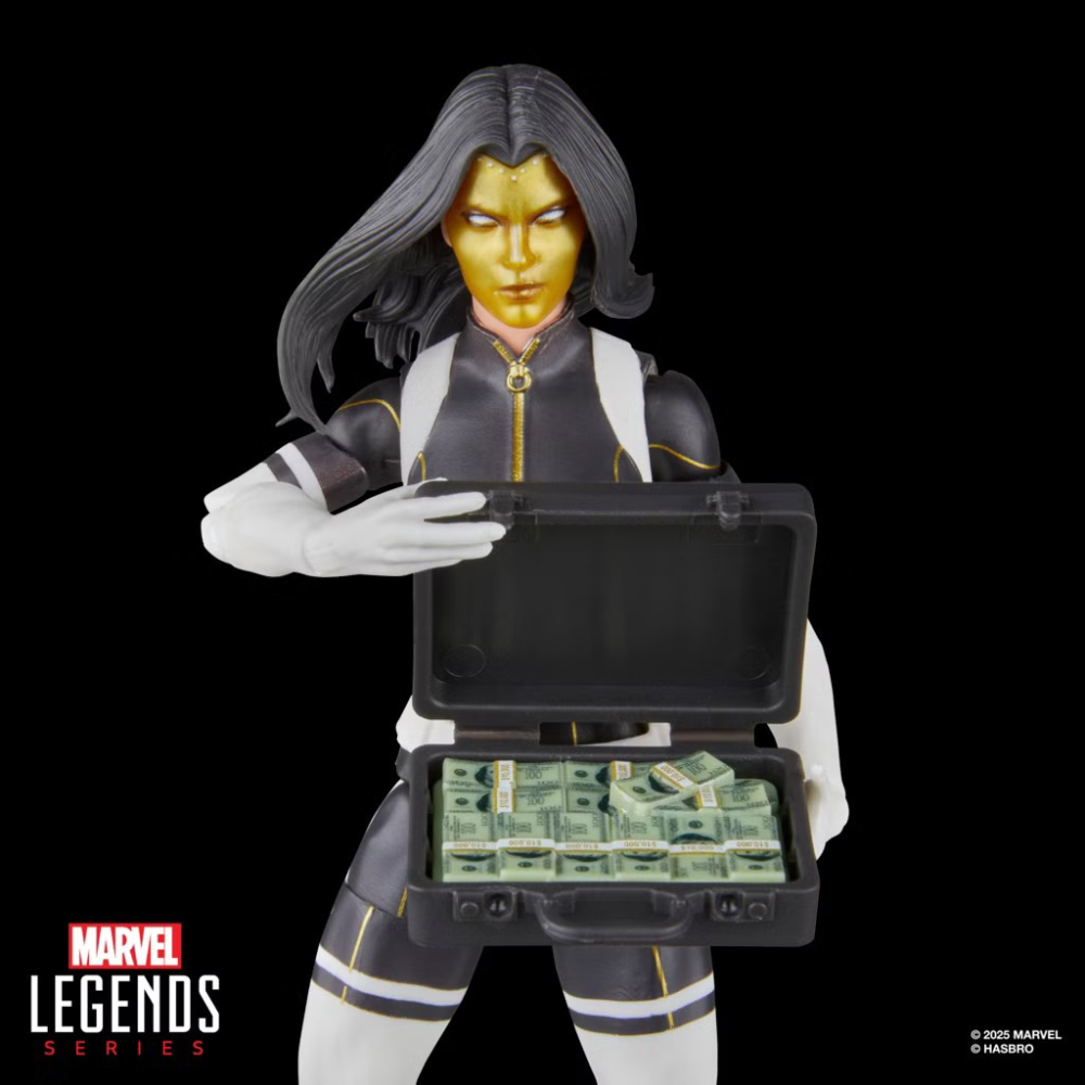 漫威Marvel ML6吋 超級壞蛋系列 Madame Masque & Crossbones-細節圖3
